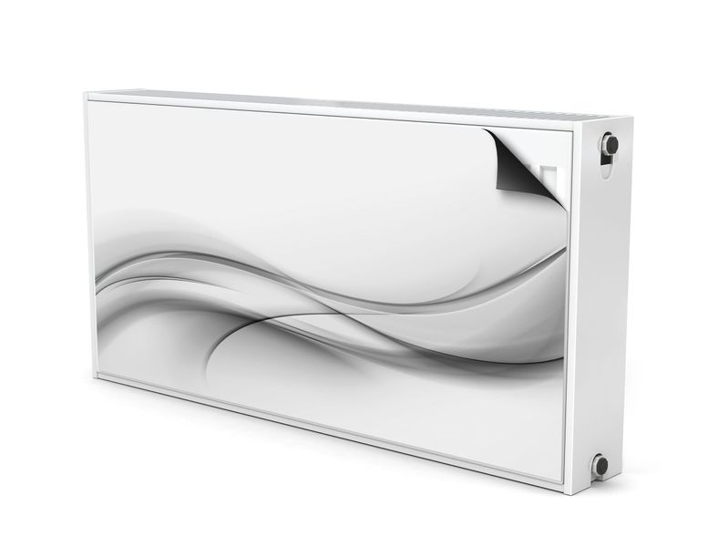 MASKOWNICA Magnetyczna Na Kaloryfer Abstrakcyjna Linia Fala 100cm x 60cm zdjęcie 2