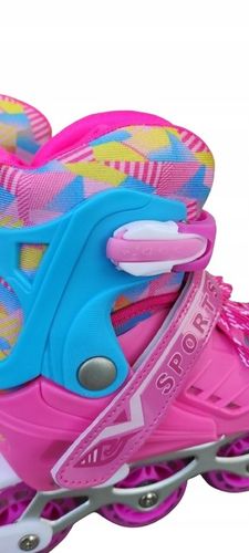 ROLKI DZIECIĘCE REGULOWANE ROLKI DLA DZIECI 35-38 PREMIUM NA PREZENT na Arena.pl