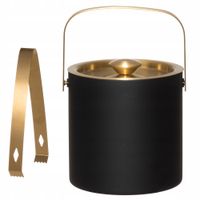 WIADERKO DO LODU ZE SZCZYPCAMI STAL NIERDZEWNA 1,3 L 14 X 15 X 15,5 CM