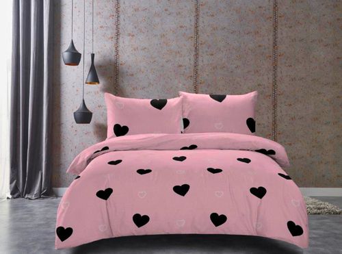 Pościel Satynowa 140X200 Serca 20176 na Arena.pl