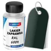 lakier zaprawkowy zaprawka samochodowy ral 6009 zielony jodłowy połysk 50ml