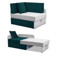 Narożnik dziecięcy Denis Duo rozkładany pojemnik łóżko dzieci materac kubuś