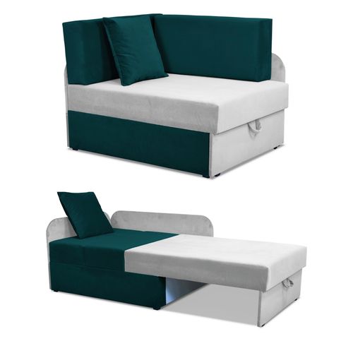 Narożnik dziecięcy Denis Duo rozkładany pojemnik łóżko dzieci materac kubuś na Arena.pl