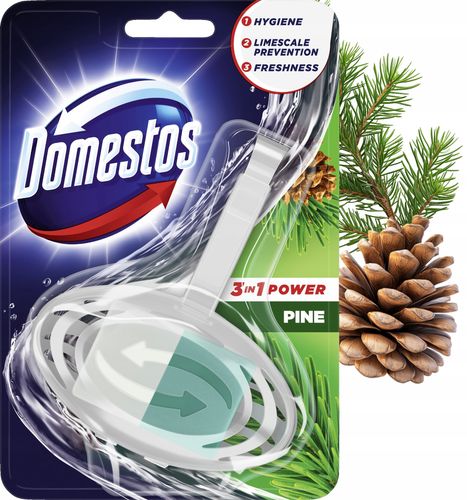 domestos kostka toaletowa wc 3w1 power pine 35g na Arena.pl