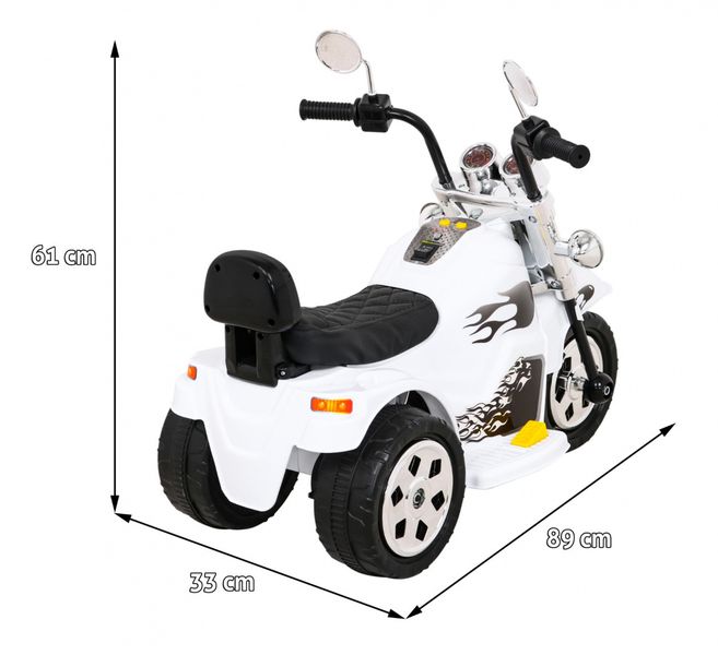 Motorek Hot Chopper Biały zdjęcie 2
