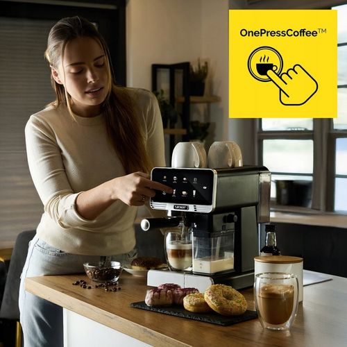 Ekspres do kawy ciśnieniowy Yoer +LED 20bar 1350W Automatyczny na Arena.pl