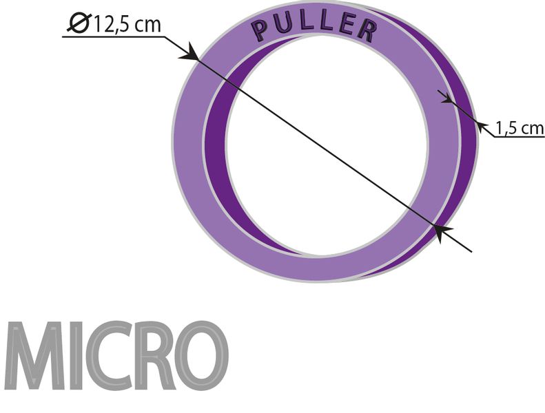 Puller Micro 12,5 cm Ringo zabawka trening Psa, szarpak 2 szt. zdjęcie 3
