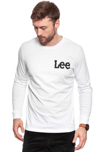LEE LS LOGO TEE WHITE L63NAI12 M na Arena.pl