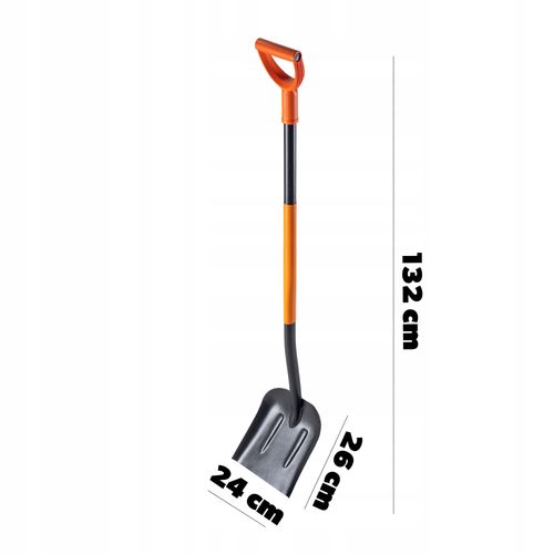 Łopata Do Węgla Piasku Żwiru Z Trzonkiem 132cm na Arena.pl