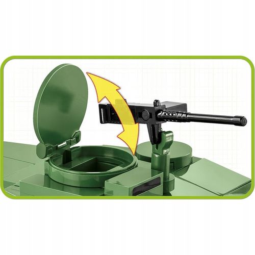 Klocki COBI-2239 Amerykański Czołg M41A3 WALKER BULLDOG na Arena.pl