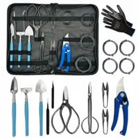 DUŻY ZESTAW NARZĘDZI OGRODOWYCH BONSAI 15w1+GRATIS