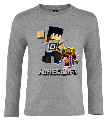 Koszulka z dł.rękaw. Minecraft zdjęcie 1