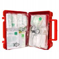 APTECZKA PIERWSZEJ POMOCY DIN 13164 norma EUROPA WYPOSAŻONA ustnik WIESZAK