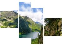 OBRAZ GÓRSKIE JEZIORO TATRY