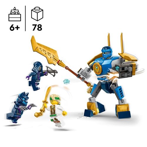 LEGO Ninjago Pakiet bojowy robota Jaya 71805 + Bitwa Kaia i Raptona 30650 na Arena.pl
