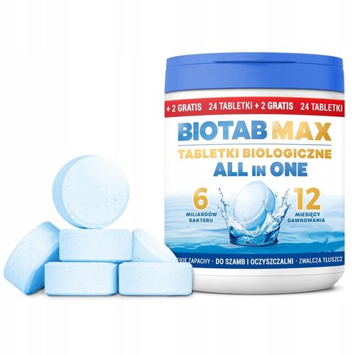 TABLETKI do SZAMBA BAKTERIE do OCZYSZCZALNI mocny BIO preparat USUWA na Arena.pl