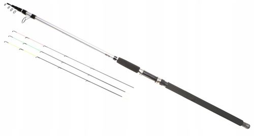 WĘDKA Rumpol 360cm SENSOR Method Tele FEEDER 3,6m 80g 3 Szczytówki 110367 na Arena.pl