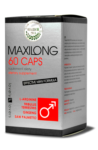 MAXILONG TABLETKI NA POWIĘKSZENIE PENISA POPRAWA EREKCJI MĘSKA POTENCJA 60 na Arena.pl
