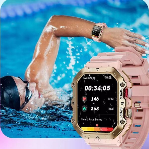 Smartwatch niktrade 15905 różowy zdjęcie 5
