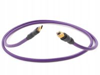 2X KABEL PRZEWÓD USB C-B MELODIKA MDUCB07 SZYBKI TRANSFER WTYKI 24K ZŁOTO 0