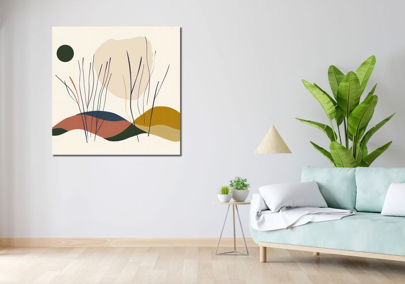 Obraz 100x100cm Szept Wiatrów zdjęcie 2