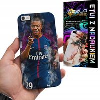 ETUI CASE DO IPHONE 6 PLUS - MBAPE PSG PIŁKARSKIE WZORY MESSI RONALDO