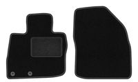 Dywaniki przednie welurowe do: Honda Civic VIII 2006-2012 hatchback czarne