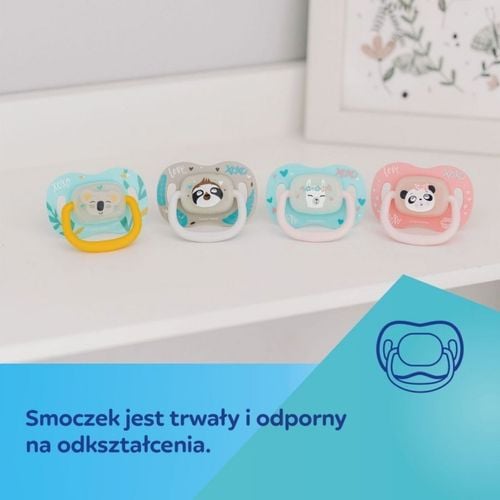 Smoczek sil. sym. 0-6m koala CANPOL BABIES na Arena.pl