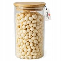 3X Pojemnik słoik szklany 1500ml makaron mąkę żywność kawę kaszę 20cm