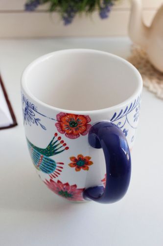 KUBEK CERAMICZNY ŁOWICZ BIAŁY 810 ml na Arena.pl