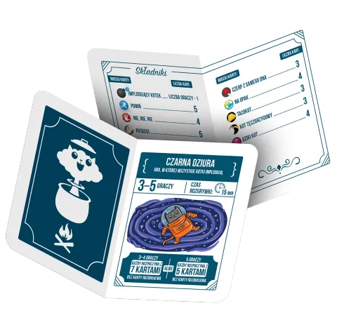 Zabawna gra karciana dla każdego Eksplodujące Kotki Przepisy na Kotastrofę na Arena.pl