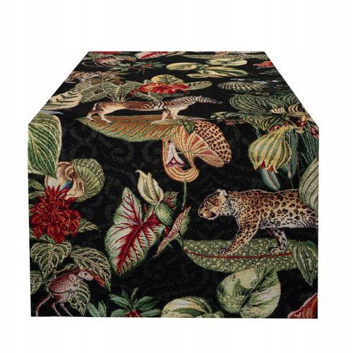 Bieżnik dekoracyjny 220cm czarny zielony czerwony na stół dekoracyjny 2,2m na Arena.pl