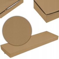 PODUSZKA OGRODOWA na meble z palet ŁAWKĘ 120x40 beżowy POKROWIEC zdejmowany