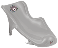 MALTEX Fotelik kąpielowy Misiu Leśna Ferajna szary