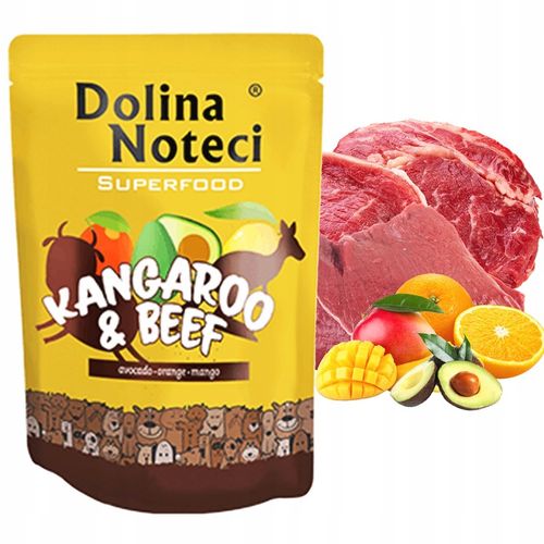 DOLINA NOTECI SUPERFOOD Karma mokra dla psa MIX Smaków 12 x 300g bezzbożowa na Arena.pl