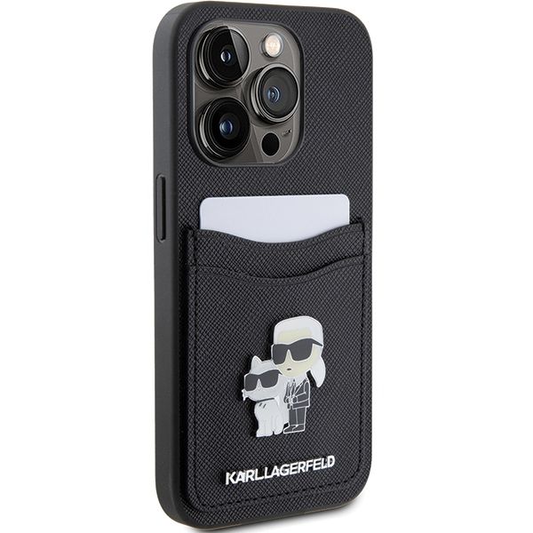 Etui Karl Lagerfeld do iPhone 15 Pro, Czarny zdjęcie 4