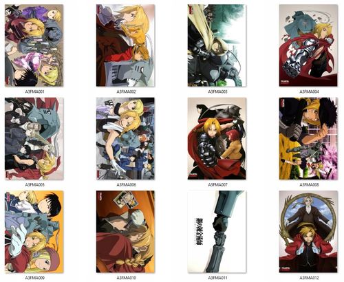 Plakat Fullmetal Alchemist DO WYBORU na Arena.pl