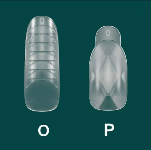 ZESTAW Formy DUAL DO AKRYLOŻELU 12 rodzajów MIGDAŁ pędzelek zaciskarka na Arena.pl