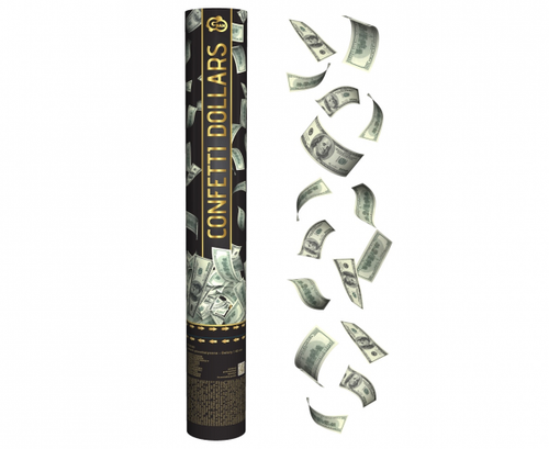 konfetti pneumatyczne - Dolary 40cm na Arena.pl