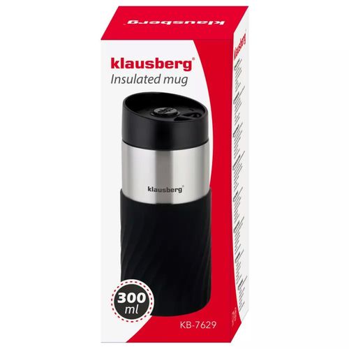 termiczny kubek 300ml click clack klausberg kb-7629 na Arena.pl