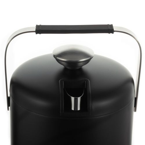 WIADERKO do LODU COOLER pojemnik TERMICZNY do chłodzenia CZARNY + szczypce na Arena.pl