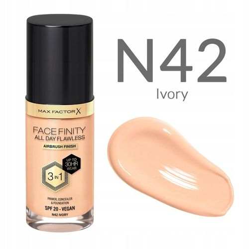 MAX FACTOR FACE FINITY 3W1 VEGAN SPF20 N42 na Arena.pl