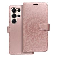Kabura MEZZO Book do SAMSUNG S25 Ultra mandala złoty róż