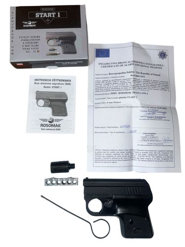 Pistolet Hukowy Rosomak START 1 6mm Na Race BROŃ HUKOWA BEZ ZEZWOLENIA na Arena.pl
