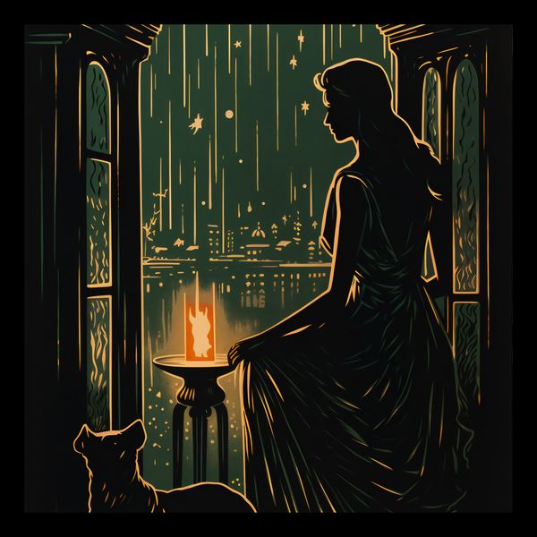 Plakat 20x20cm Nocne Szeptanie zdjęcie 2