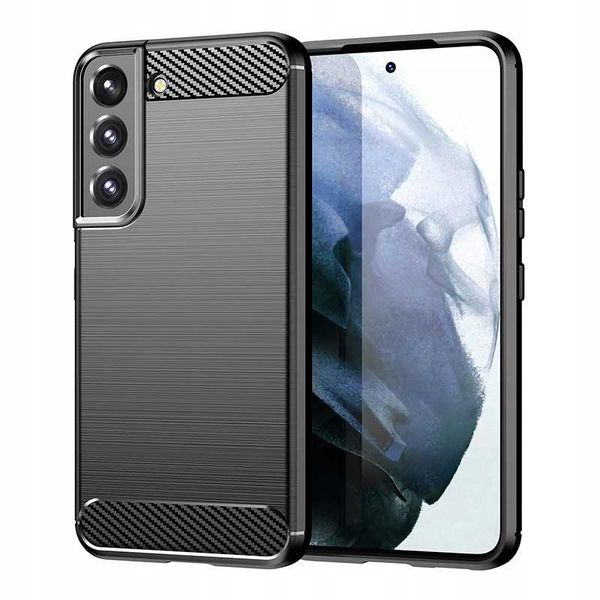 Spacecase Carbon Galaxy S23+ Black zdjęcie 8
