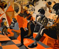 Plakat 60x50cm Przestrzeń Do Dialogu