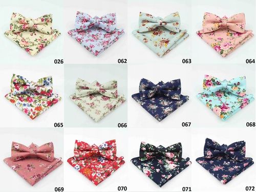 MUCHA męska granatowa i POSZETKA do garnituru na Arena.pl