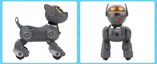 ROBOT INTERAKTYWNY ROBO PIES PIESEK ZDALNIE STEROWANY GŁOSEM PILOT DOTYK na Arena.pl