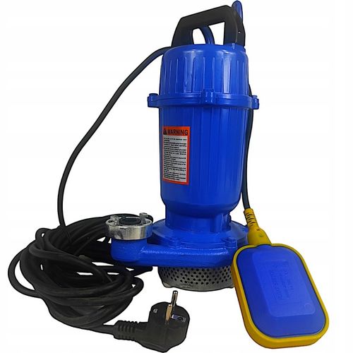 POMPA DO WODY BRUDNEJ CZYSTEJ ŚCIEKÓW Z PŁYWAKIEM SITO SITKO 2650W WĄŻ 20M na Arena.pl